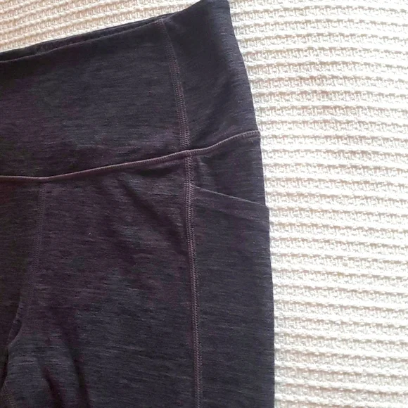 Victoria Secret High-Waisted Black/ Purple Tint Leggings - Picture 2 of 8